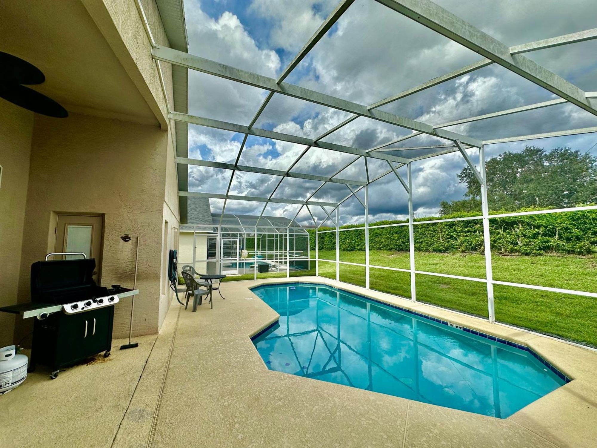 Grand Superior 4Br Pool House Near Disney Parks Davenport Extérieur photo